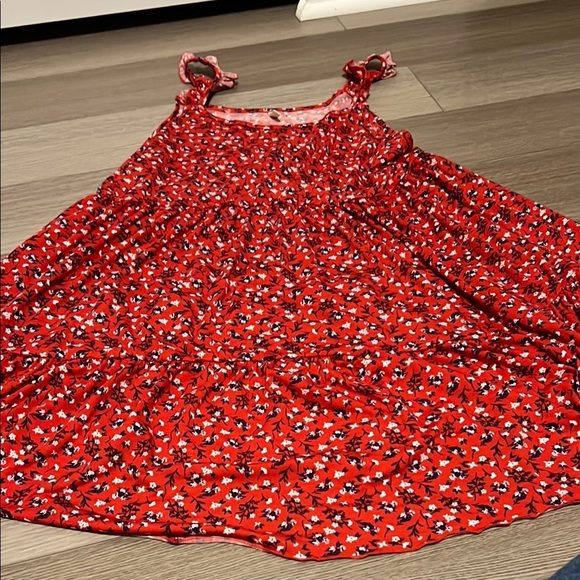 Red Floral women’s  Dress - Picture 1 of 4
